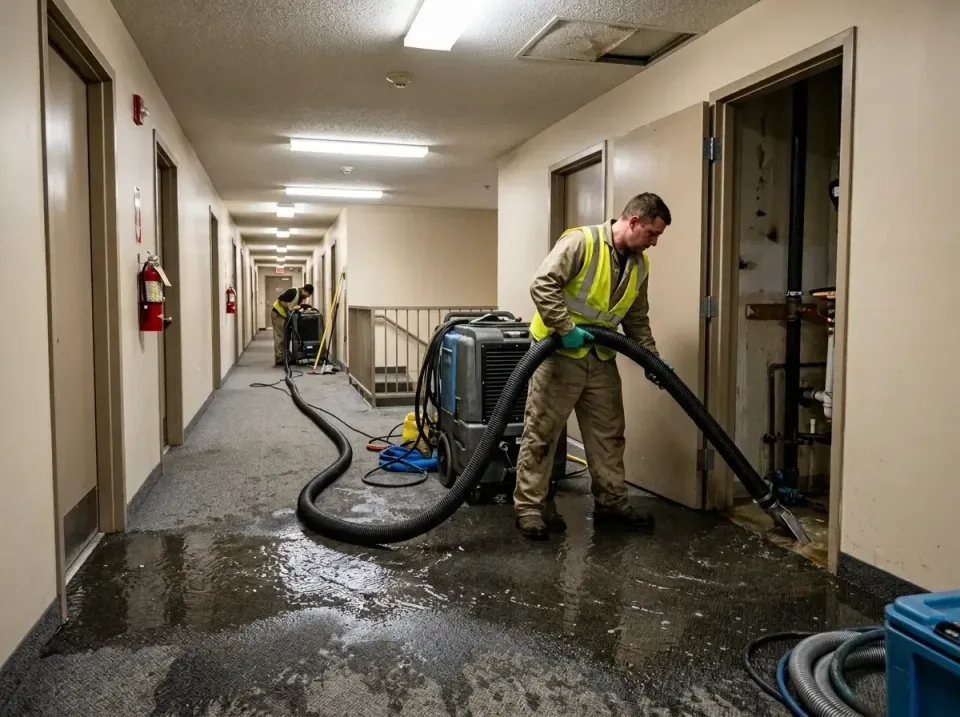 multi-unit-apartment-hallway-f-005 — frequently asked questions, Emergency Burst Pipe Water Extraction & Removal in Lyford,…
